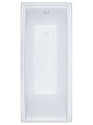 Ванна акриловая Triton Джена 150 (1500х700) без каркаса, со сливом-переливом ST09+E050
