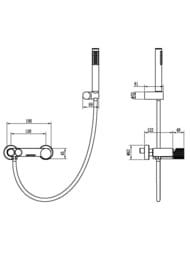 ��������� Boheme Stick 123-BB.3 ��� �����/����, ���������, � �������, � ������ �����, ������
