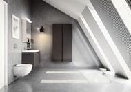 Унитаз подвесной Geberit Acanto (350х510х335) безободковый, 4,5/6л 500.600.01.2