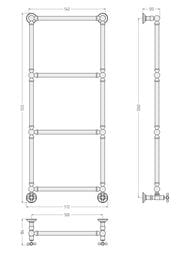 ������� ��������� 1304 ����������������� 1260�500 ������ �������, ������ �����. 3/4"