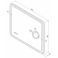 ������� ��������� Bliss (800x700) � LED ���������� 6000�, ������������� ��������, ������ � ��������