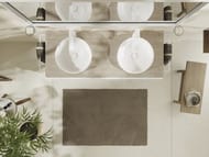 Раковина Hansgrohe Xuniva S 400х400х95 накладная, без перелива, белая 60164450 — изображение 4