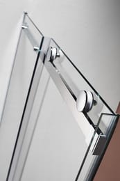 Душевой уголок CEZARES STYLUS левый (800х1200х1950) O-M-AH-1-120/80-C-Cr-L стекло прозр,профиль хром