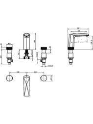 ��������� Boheme Venturo ��� ��������, �� 3 ���������, �������������, ������ 150-G-ICE