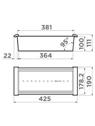 �������� Omoikiri CO-02 PVD-LG ����������� �����, ������ 4999003