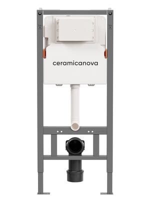 Инсталляция Сeramicanova Balance 500х1125 с креплением, без кнопки смыва CN121001
