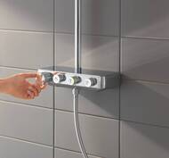 Душевая система Grohe Euphoria SmartControl 310 DUO Cube 26508000 термостат, настенный монтаж, хром