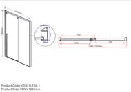 ������� ����� Vincea Lugano 1500�1950 ������ ����������/������� ������, VDS-1L150CLB-1