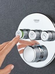 ��������� Grohe Grohtherm SmartControl 29121000 ���������, 3 ������, ������� �����, ����