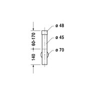 ����� ��� �������� DURAVIT ������ ������� 0050364600