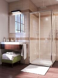 ������� ������ WasserKRAFT Main 41S03 Matt glass  (900�900�2000) ����������, ����������