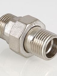 Американка VALTEC 1" НН латунь никелированная VTr.728.N.0006