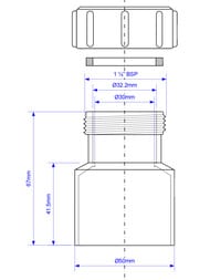   50 ( )  32 ( )    5032J-WH