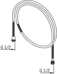 Набор 7в1 Ideal Standard ESLA Встраиваемая душевая система + смеситель для умывальника BD003AA