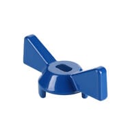 Ручка-бабочка для крана VALTEC BASE синяя VT.220.B.0