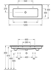  Villeroy & Boch VENTICELLO 4104 CK R1 (1200500)  , ,ceramicplus