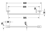  DURAVIT Karree 60 , :  0099591000