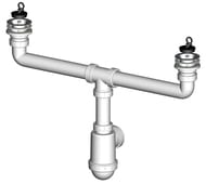 ����� ��� ��������� ����� Alcaplast A449 ������� � ������������ ��������� D70 D50/40