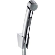 Гигиенический ручной душ (Шаттаф) Hansgrohe, шланг 1,25м, настенный держатель 32129000