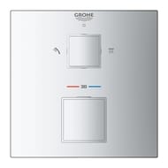 ��������� Grohe Grohtherm Cube 24154000 ��������� ��� ����, ������������� 2 ������, ������� �����,