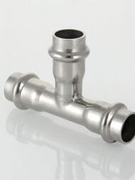 Пресс тройник VALTEC 28x22x28, нерж. сталь, VTi.931.I.282228