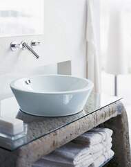 Раковина DURAVIT STARCK 1 530х165 без площадки под смеситель, перелив, крепление 0447530000