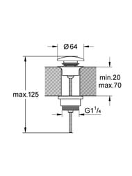 ������ ������ Kerasan 923389 ����-���� � ������������ ���������, ���� Ferro matt
