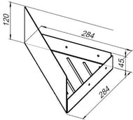 ����� ������� ������ (284�284�120) �������, ����: ������ ������� 302225