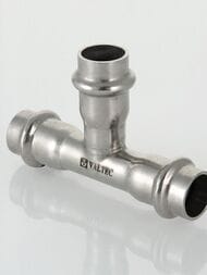 Пресс тройник VALTEC 28x22x28, нерж. сталь, VTi.931.I.282228