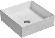Раковина Jacob Delafon Delta Pure E90011-0 390х390х120 накладная без перелива, тонкая белая керамика