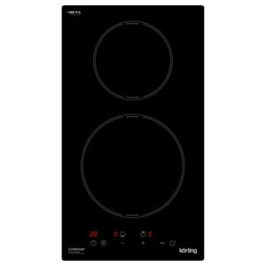 Индукционная варочная панель Korting HI 32021 B (290х520) 2 зоны нагрева, черная