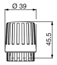 ������� ������� ������� Oventrop �30�1,5��, �����,   1012565