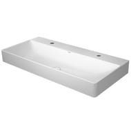 Умывальник Duravit DuraSquare 1000х470 шлифов., 2 отверстия под смесители, без перелива 2353100072