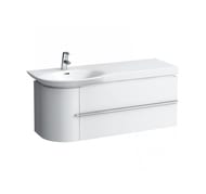 Тумба под умывальник Laufen CASE for Palace 4.0162.2.075.463.1 (1140х375х450) правая, 2 ящика, белый матовый