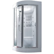 Душевая кабина Gruppo Treesse Acquazzurra 100 S (1000х1000х2200) турецкая баня+верх.душ B7517+DOCCI