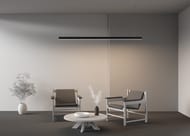 Линейный светильник подвесной Maytoni Technical 4000K 50x50 40 Вт (Черный, 2 м) LL312032, IP33 — изображение 5