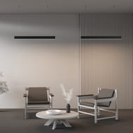Линейный светильник подвесной Maytoni Technical 4000K 35x67 20 Вт (Черный, 1 м) LL312044, IP33 — изображение 5