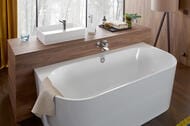 Ванна квариловая Villeroy & Boch OBERON 2.0 (1800х800х460) с ножками, белая UBQ180OBR9CD00V-01