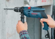 Дрель BOSCH GSB 1600 RE электрическая, ударная, 0-3000об/мин, 701Вт, реверс, арт.0601218121