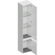 Пенал KERAMA MARAZZI GEOMETRICA Cubo подвесной правый, 350х300х1650, белый матовый CUB.165Rh\WHT.M