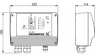 Блок управления Grundfos CU 301 для контроля и регулирования для насосов SQE, 96436753