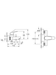��������� ��� �����/���� VitrA Flow Round, �������������, ���������, ���� A43057EXP