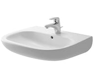 Умывальник DURAVIT D-CODE 600х460х175 отверстие под смеситель, перелив 23106000002