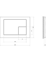 ������� ����� Cersanit CORNER �������, ����� ������� 64077