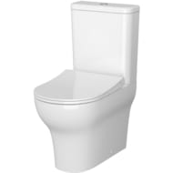 Унитаз-компакт Vitra Zentrum 610х355х830 с сиденьем,антибактериальное покр.,функц. биде,встр. смес. 9012B003-7226