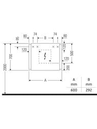 ������� Duravit Ketho.2 700�600�157 � ���������� K27135R00000000