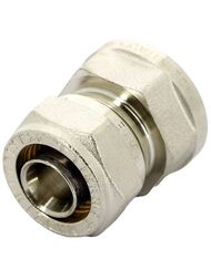Соед. м/пластик обжим. Tiemme 20х1/2"В 1600016(1602N002004) — миниатюра 1