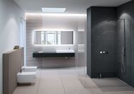 Сиденье для унитаза Geberit Xeno2 с микролифтом, петли металлические 500.537.01.1