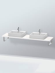 ���������� Duravit L-Cube 800�550�30 2 ������, ����� ������ LC107C02222