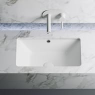 Раковина встраиваемая снизу Ceramicanova Element 550х400х175 рямоугольная, белый CN6045